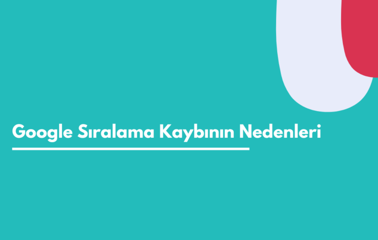 Google-Siralama-Kaybi