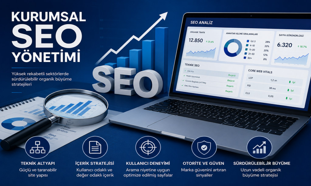 Yüksek rekabetli sektörlerde kurumsal SEO yönetimi ve teknik SEO süreçleri